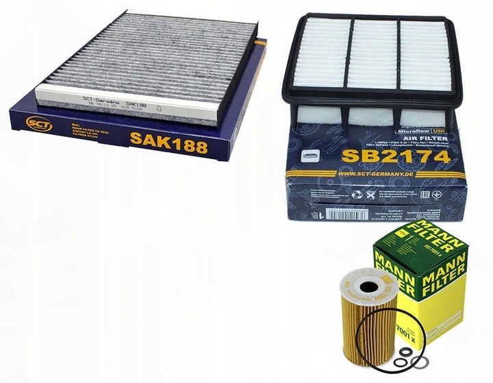 фото №1, Набір фільтрів hyundai i30 fd 1.6crdi 2008-2011