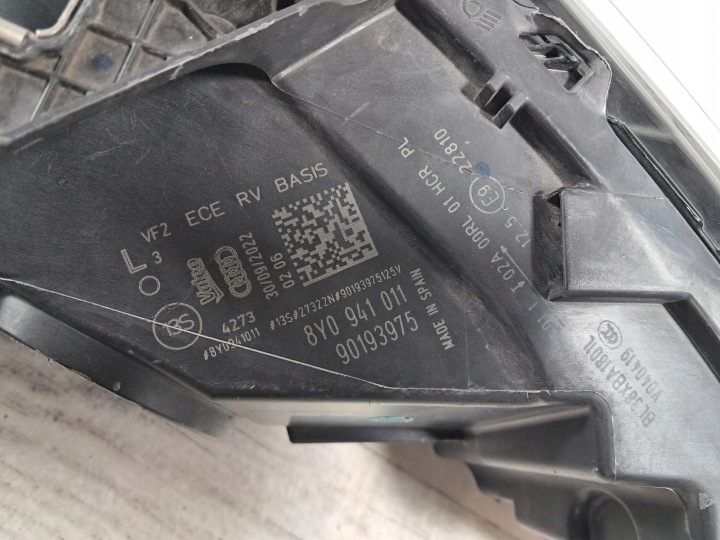 фото №8, Audi a3 8y фара ліві перед передня повний led 8y0941011