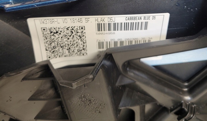 фото №11, Vw touran iii r-line бампер перед переднее ld5j