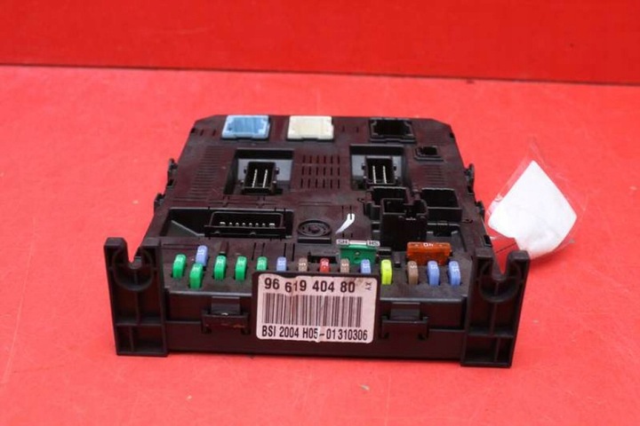 фото №9, Коробка запобіжників bsi 9661940480 citroen c5 1 i 3.0 v6 207 km 04-08