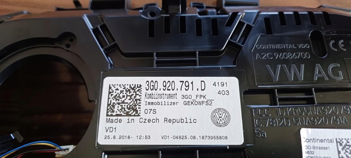 фото №6, Vw arteon рамка спидометра a2c96620311 3g0920791d