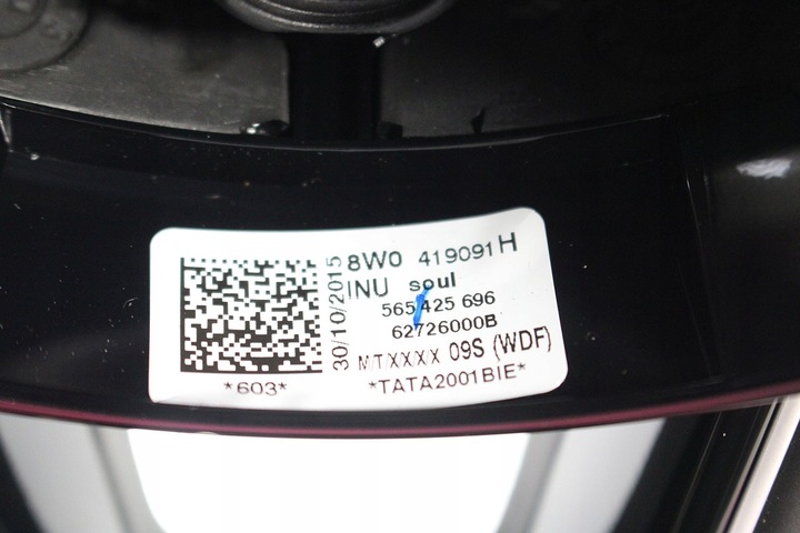 фото №11, Audi a4 a5 руль + передачи 8w0419091h 8w0419091cl цвет inu - чёрный 8w0