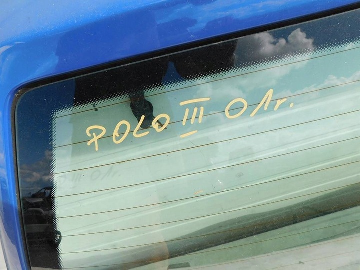 фото №9, Vw polo iii 1.4tdi 2001r fl крышка зад задняя
