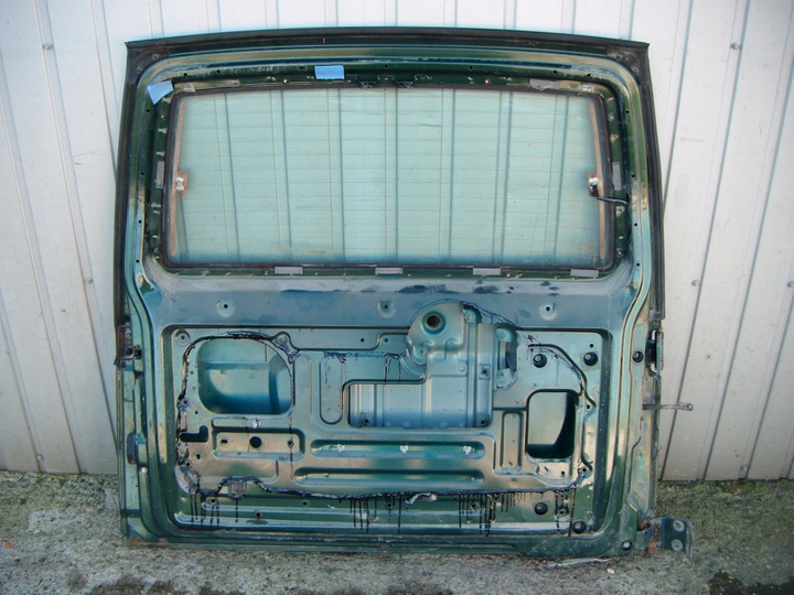 фото №6, Ssangyong korando ii 2 96- крышка задняя з стекло