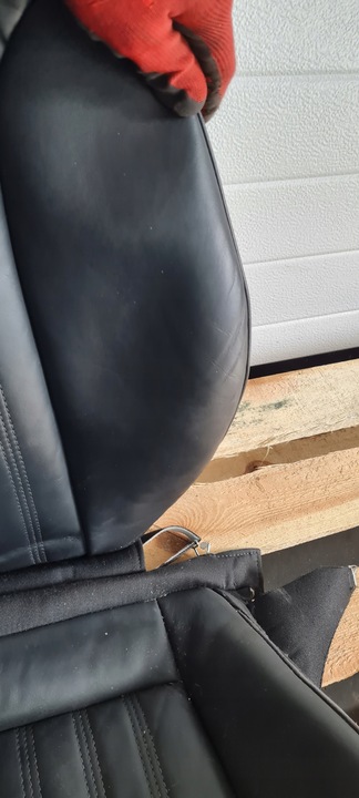 фото №6, A6 c7 4g сиденье коврик сиденья правая правый перед sline кожа чёрная a7 4g