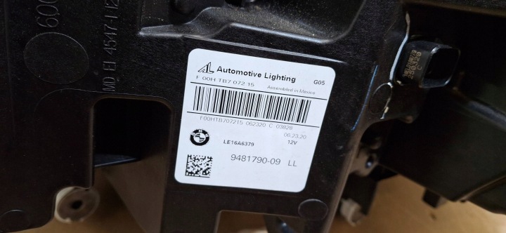 фото №15, Фара передняя передняя правая bmw x5 g05 laser 9481790-09