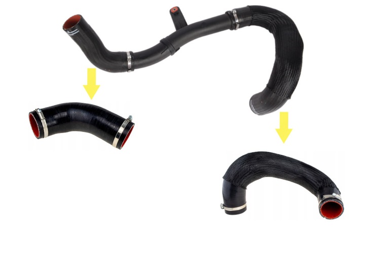 фото №1, Труба шланг turbo інтеркулер fiat ducato 2.3 jtd e6