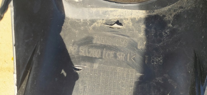 фото №11, Решётка бампера fiat doblo 2015r.