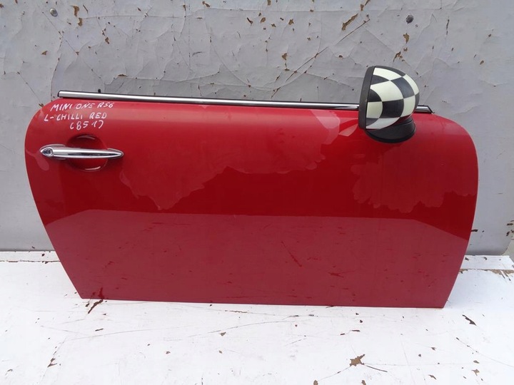 фото №1, Двері правий перед mini one r56 chilli red 851