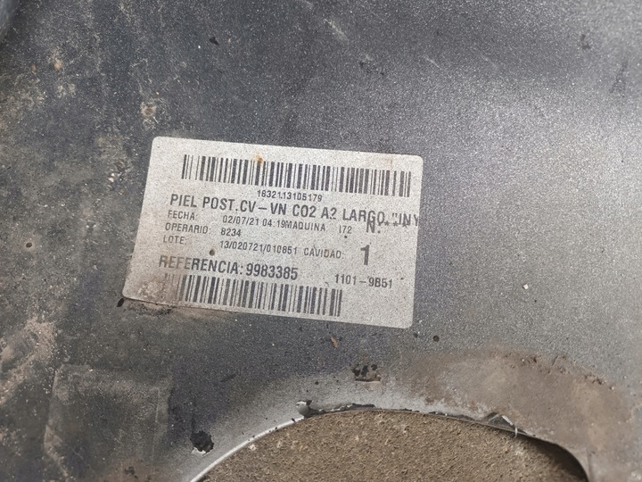 фото №9, Бампер задній mercedes vito w447 рестайлінг зад + джгут