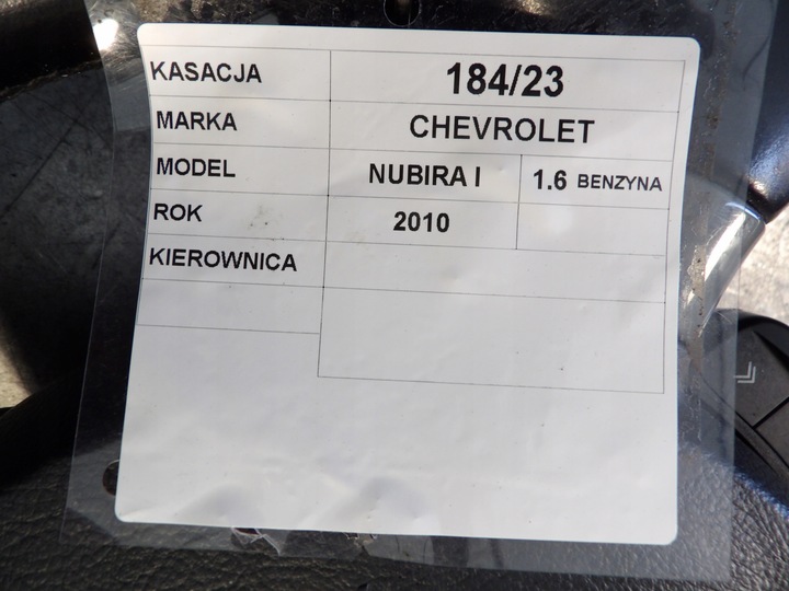 фото №4, Руль chevrolet nubira i