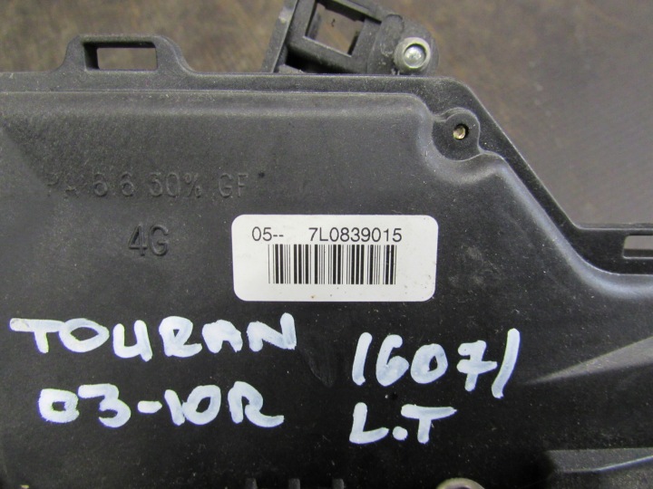 фото №6, Замок ліве зад 7l0839015 7 pin vw touran i 03-10r