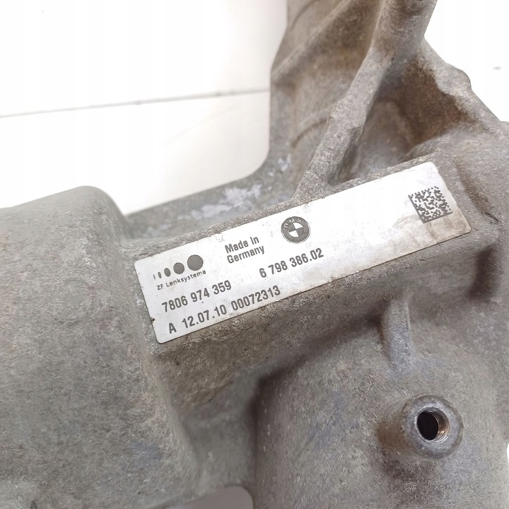 фото №10, 2011 bmw 5 f10 f11 рулевая рейка 7806501283