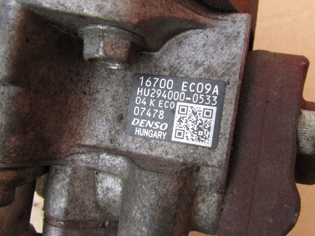фото №6, Nissan pathfinder iii r51 2.5 dci 2009r 16700ec09a насос топливная рейка