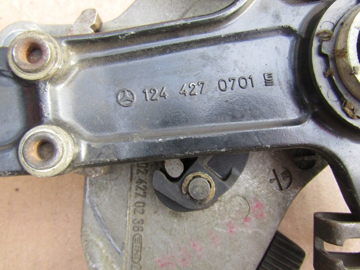 фото №12, 1 mercedes w124 w202 педаль важіль трос механізм гальма ручного