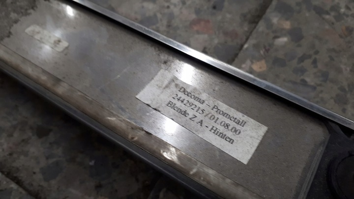 фото №9, 09177067 планка накладка кришки хром opel vectra c 2.2 dti