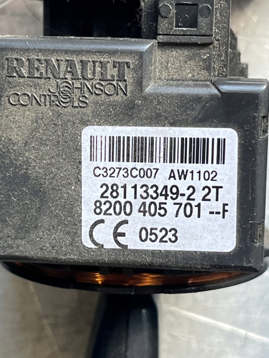 фото №6, Комплект стартовый компьютер renault kangoo ii 237102908r 0281019325 1,5 dci
