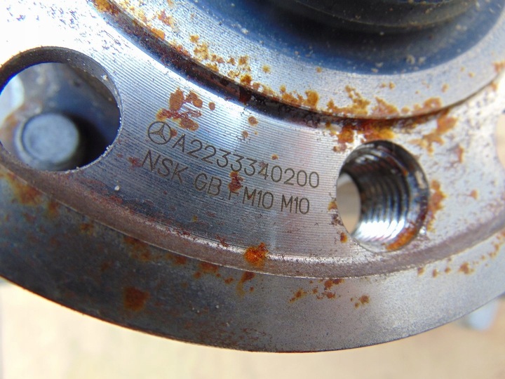 фото №10, Поворотна опора ступиця ліва перед важелі mercedes w206