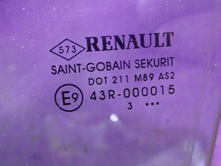 фото №3, Renault megane ii 02-06 універсал скло дверна двері задня ліва зад лівий