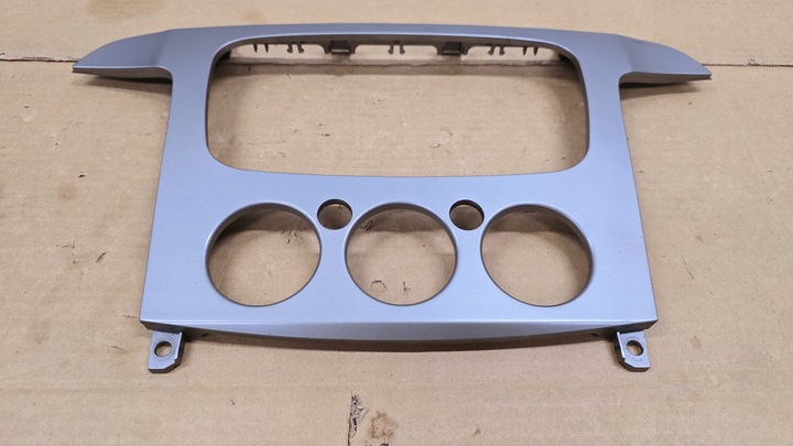 фото №9, Ford s-max mk1 galaxy mk3 2006 - 2015 рік рамка радіо консолі срібна сірий