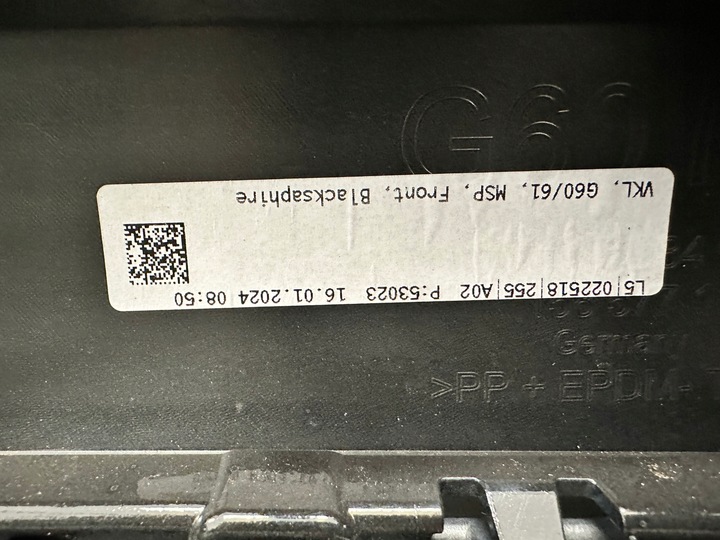 фото №12, Bmw 5 g60 g61 бампер перед м-пакет 475 6 pdc