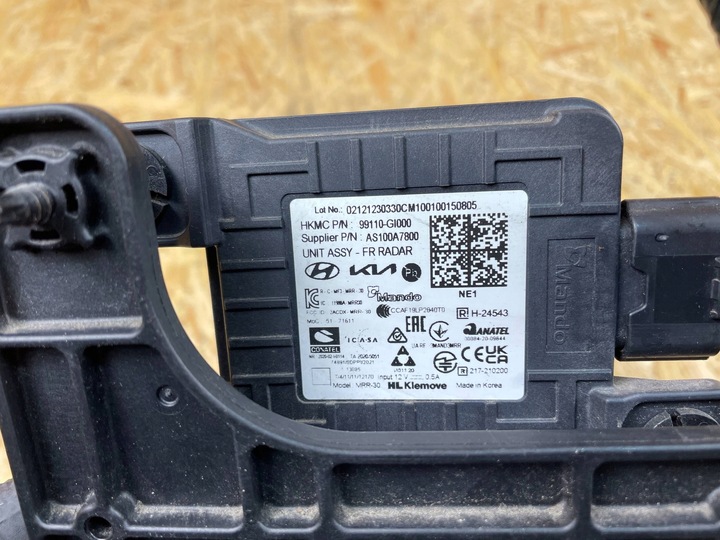 фото №9, Радар датчик дистронік тримач штекер hyundai ioniq v 99110-g1000 2021-
