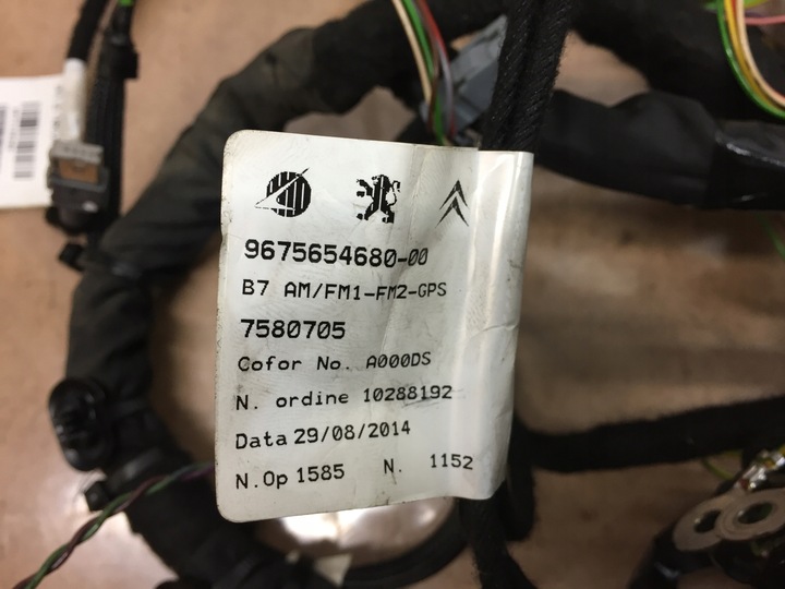 фото №5, Citroen c4 ii жгут установка pod приборная панель консоль