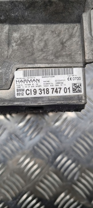 фото №9, Bmw (oem) 9318747 3' f30 f31 навигационный считыватель