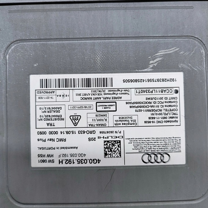 фото №9, Audi a6 s6 c7 4g 2014 панель / радіопрогравач cd/dvd/gps
