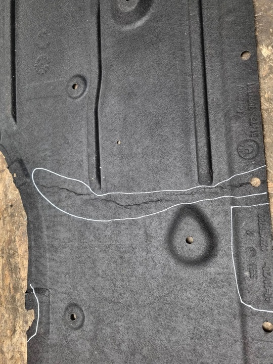 фото №9, Защита плита шасси левая 7059391 bmw x1 3 e84 e90 e91