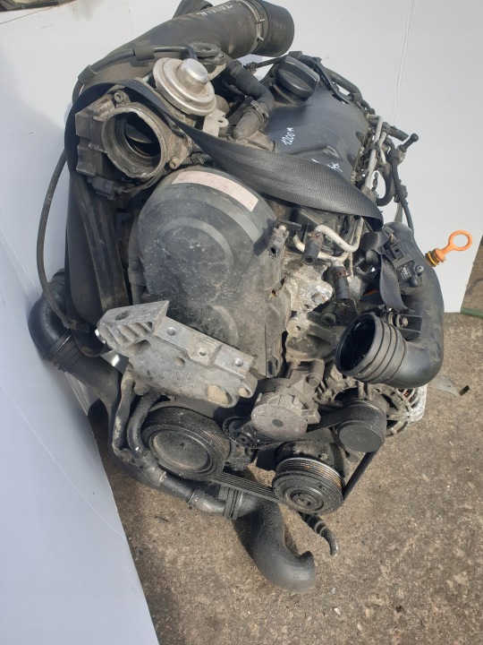 фото №6, Двигатель стойка vw touran golf v 1.9 tdi bru