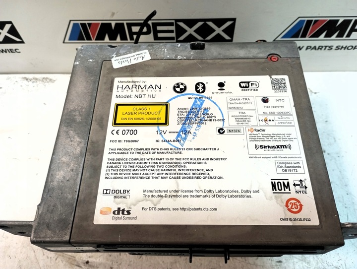 фото №9, Bmw f10 f11 набір навігації екран idrive nbt hu 6826765 9350725 9289008