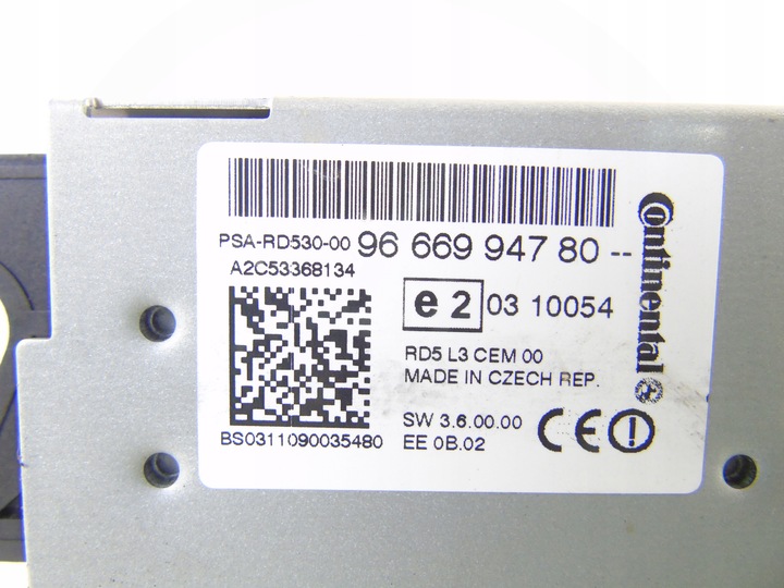 фото №5, Citroen c4 ii b7 радіо 9666994780