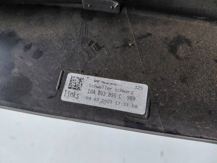 фото №5, Vw id3 id.3 молдинг порогова ліва 10a853855 c оригінал