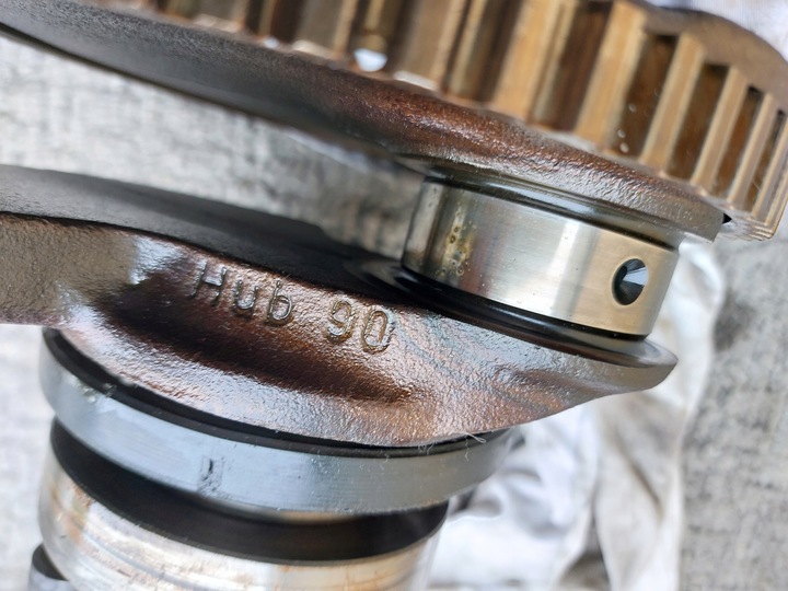 фото №9, Bmw e46 e87 e90 e91 2.0 n46b20 wał коленчатый hub90 07r