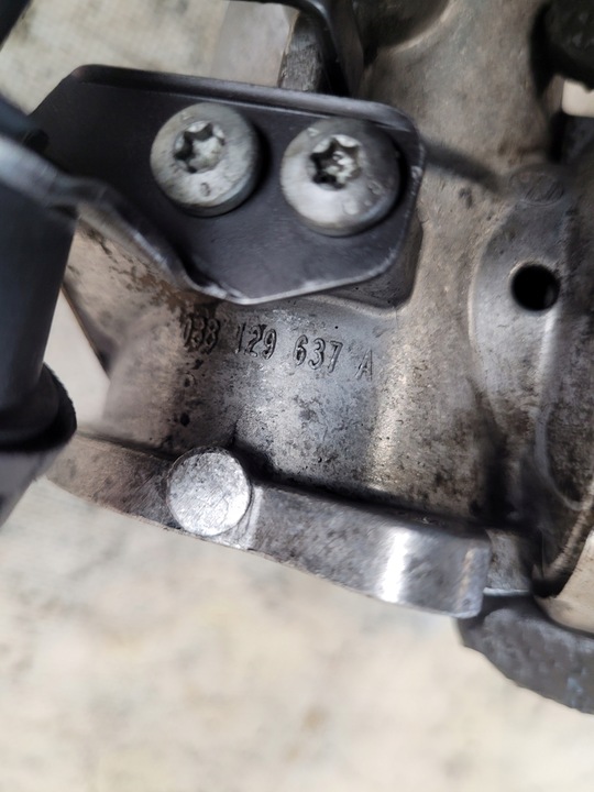 фото №9, Клапан egr оригінальний номер 038129637a galaxy i mk1 01r. 1.9tdi 115km