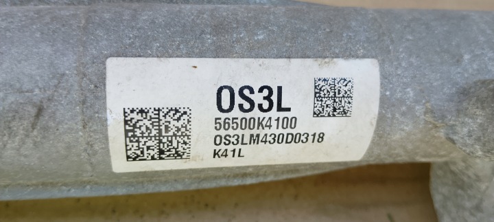 фото №5, Кермова рейка hyundai kona ev електричний 56500-k4100 org