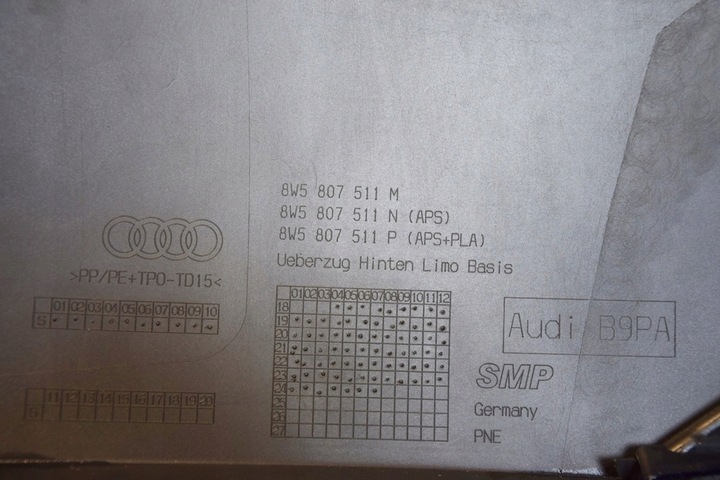 фото №13, Audi a4 b9 рестайлинг sedan 8w5 19-r. задний бампер зад 8w