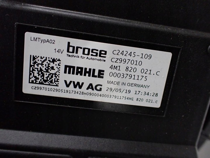 фото №8, Обігрівач повітродувка європа 4k1820005s 4m1820021c audi e-tron 4ke 19r