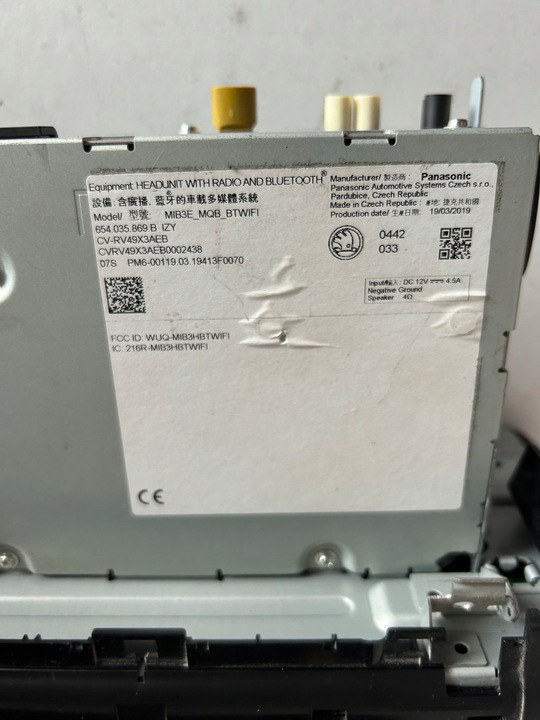 фото №13, Skoda scala kamiq радио мультимедиа mib3e dab 654035869b