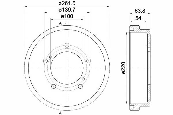 фото №2, Комплект bębnów тормозных textar 4351165d00 43511