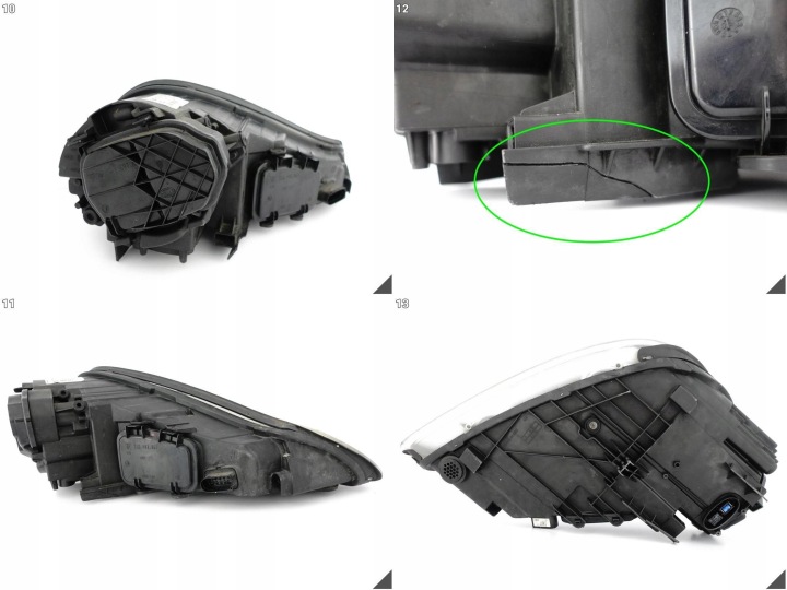 фото №11, Porsche cayenne 7l5 955 рестайлинг 07-10 фара ксенон левая перед европа