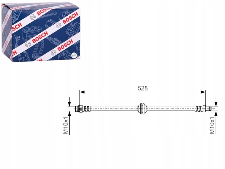 фото №1, Трубка  тормозной гибкий перед l/p mini r56 r57 r58 r59 clubman