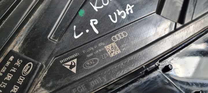 фото №9, Sq8 q8 лампа фара левая левый перед matrix модули usa 4m8941035b