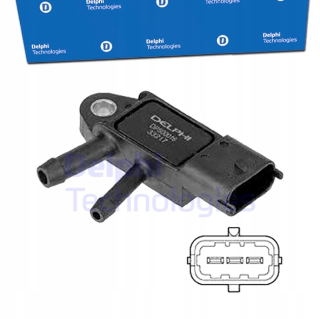 фото №1, Датчик давления выхлопных газов renault clio iv 1.5 dci