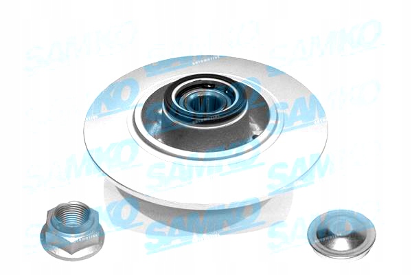 фото №2, Диски гальмівні 2szt. фарбовані з підшипник samko