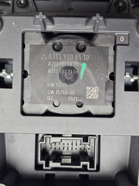 фото №15, Dekor туннель панель средний управление переключатель консоли mercedes w213