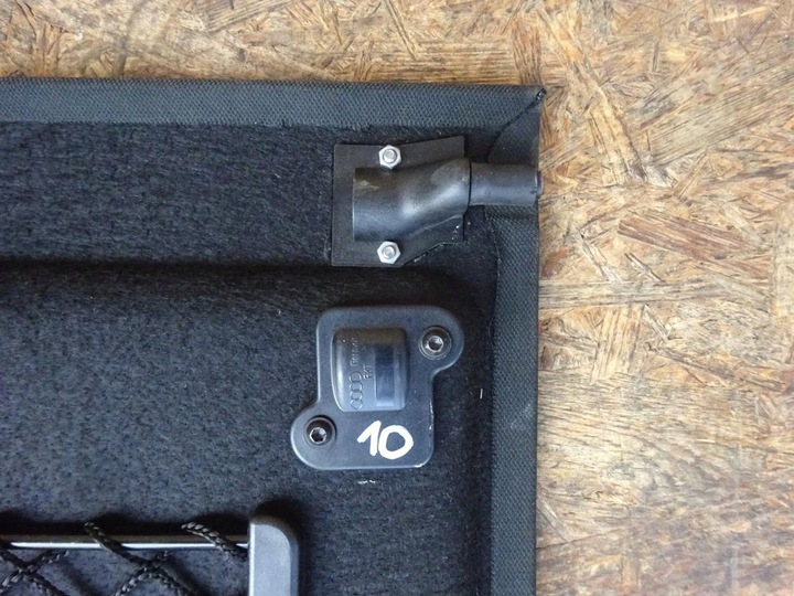 фото №9, Audi a3 8p 8p3 3d 03-12 полиця зад задня багажника сітка заслінка