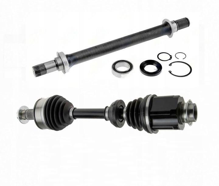 фото №1, Піввісь honda accord viii cu 2008-- 2.4 автомат - перед - права - комплект