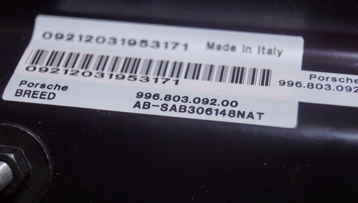 фото №5, Porsche 996 подушка двері права 99680309200